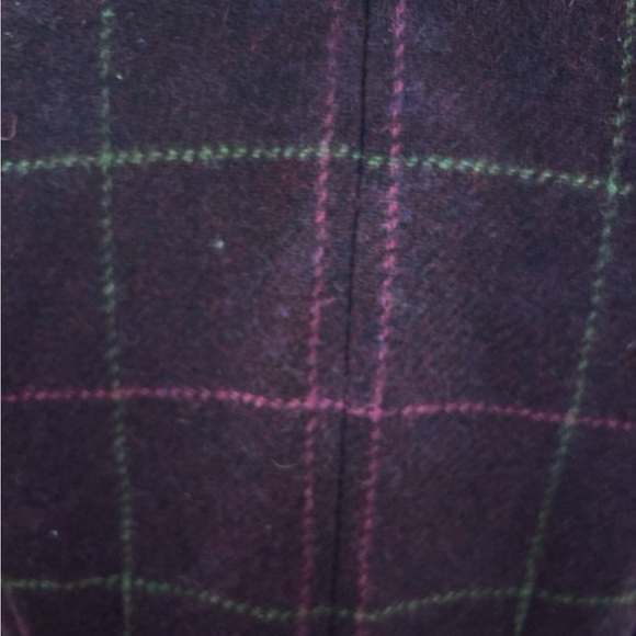 HOBBS London short wool blazer, double breasted at the waist, size 6, maroon NEW - Picture 4 of 10